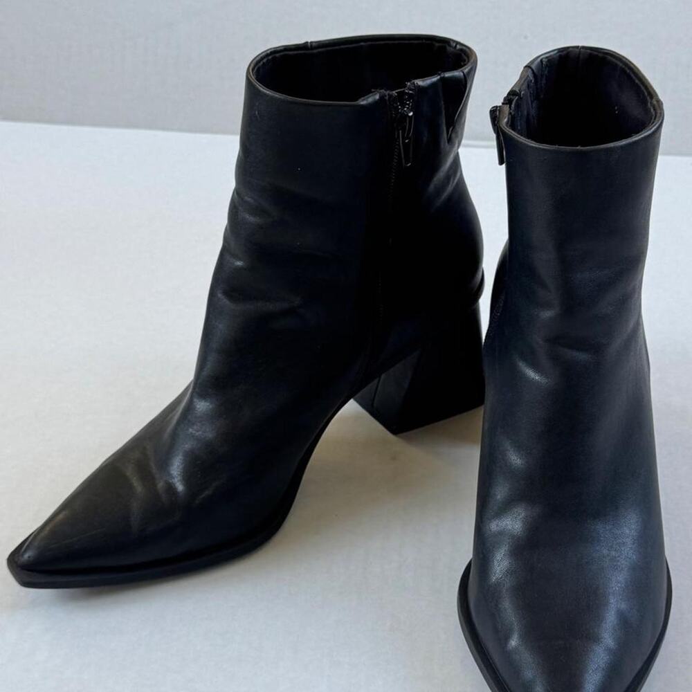 These timeless black ankle boots